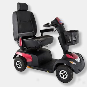Invacare comet ultra red mobility scooter