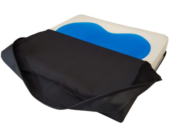 Deluxe Contour Dual Gel Seat Cushion - 50cm - Image 4