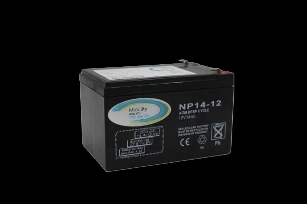 Mobility Scooter Batteries - 12v 14ah AGM