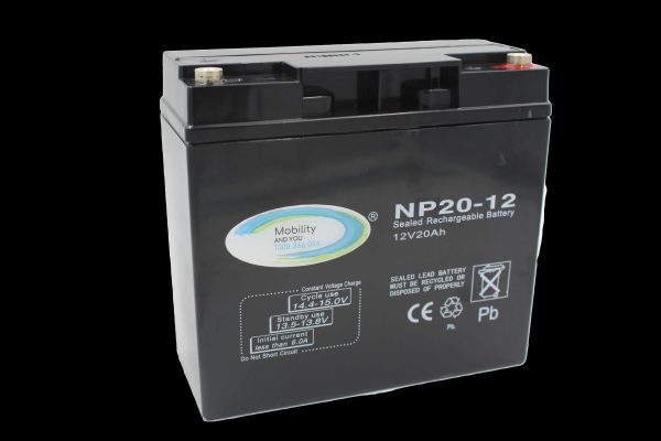 Mobility Scooter Batteries - 12v 20ah GEL
