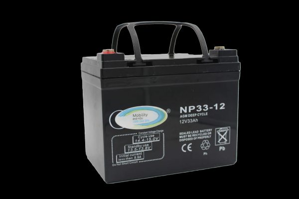 Mobility Scooter Batteries - 12v 33ah AGM