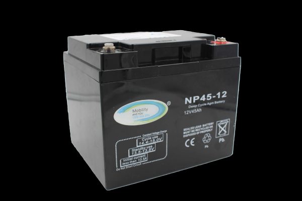 Mobility Scooter Batteries - 12v 45ah AGM