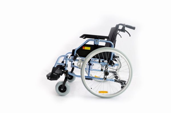 Multi-Feature Aluminium Wheelchair - PA208-50cm - Image 2