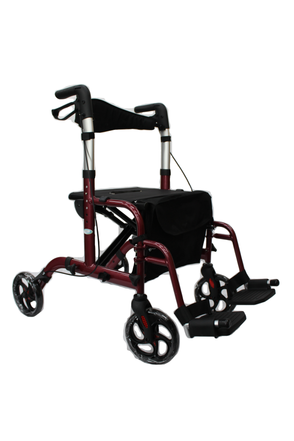 Walker/Wheelchair Combination